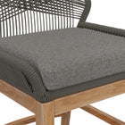 Modway Wellspring Outdoor Patio Teak and Rope Counter Stool