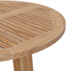Modway Wellspring 3-Piece Outdoor Patio Teak Wood Bar Set