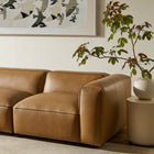 Modway Auren 4-Piece Vegan Leather Modular Sofa Set