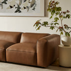Modway Auren 4-Piece Vegan Leather Modular Sofa Set