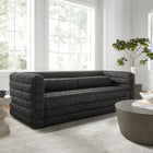 Modway Relle Channel Tufted Boucle Upholstered Sofa