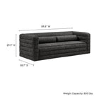 Modway Relle Channel Tufted Boucle Upholstered Sofa
