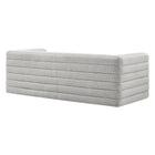 Modway Relle Channel Tufted Boucle Upholstered Sofa