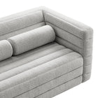 Modway Relle Channel Tufted Boucle Upholstered Loveseat