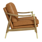 Modway Langford Vegan Leather Accent Armchair