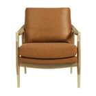 Modway Langford Vegan Leather Accent Armchair