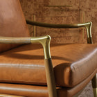 Modway Langford Vegan Leather Accent Armchair