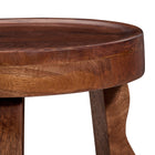 Modway Sorrel Carved Wood Stool