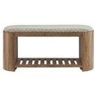 Modway Ashby 45" Geometric Upholstered Bench