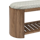 Modway Ashby 45" Geometric Upholstered Bench