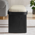Modway Iver 43" Upholstered Wood Accent Bench