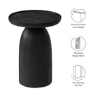 Modway Holloway Round Wood Side Table