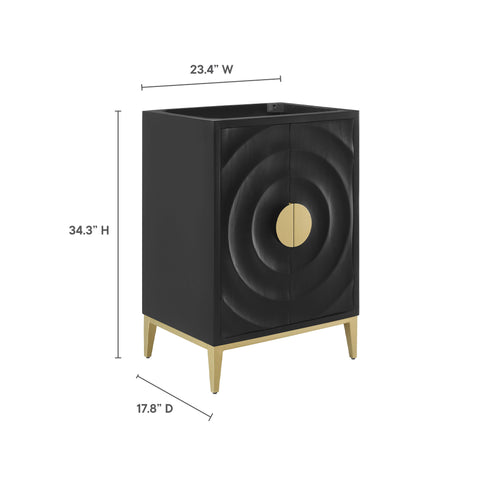 Modway Beau 24" Bathroom Vanity Cabinet (Sink Basin Not Included)  