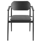 Modway Aeris Stackable Outdoor Patio Aluminum Dining Armchair Set of 2
