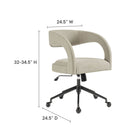 Modway Pinnacle Upholstered Office Chair