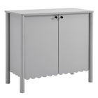 Modway Emmeline 35" 2-Door Scalloped Sideboard Cabinet  