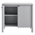 Modway Emmeline 35" 2-Door Scalloped Sideboard Cabinet
