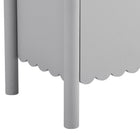 Modway Emmeline 35" 2-Door Scalloped Sideboard Cabinet