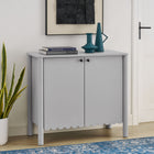 Modway Emmeline 35" 2-Door Scalloped Sideboard Cabinet