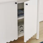 Modway Emmeline 35" 2-Door Scalloped Sideboard Cabinet