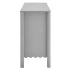 Modway Emmeline 66" 4-Door Scalloped Sideboard Cabinet