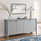 Modway Emmeline 66" 4-Door Scalloped Sideboard Cabinet