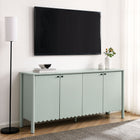 Modway Emmeline 66" 4-Door Scalloped Sideboard Cabinet