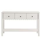 Modway Emmeline 3-Drawer Scalloped Console Table