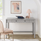 Modway Emmeline 1-Drawer Scallop Writing Desk