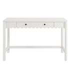Modway Emmeline 1-Drawer Scallop Writing Desk