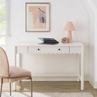 Modway Emmeline 1-Drawer Scallop Writing Desk