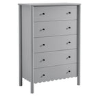 Modway Emmeline Scalloped 5-Drawer Chest  