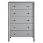 Modway Emmeline Scalloped 5-Drawer Chest