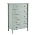 Modway Emmeline Scalloped 5-Drawer Chest  