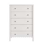 Modway Emmeline Scalloped 5-Drawer Chest