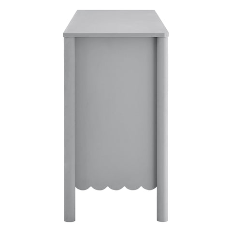 Modway Emmeline Scalloped 6-Drawer Dresser  