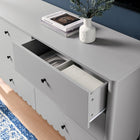 Modway Emmeline Scalloped 6-Drawer Dresser