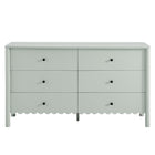 Modway Emmeline Scalloped 6-Drawer Dresser