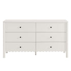 Modway Emmeline Scalloped 6-Drawer Dresser