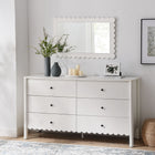 Modway Emmeline Scalloped 6-Drawer Dresser