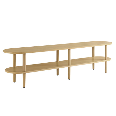 Modway Torus Oval Wood TV Stand  