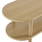 Modway Torus Oval Wood TV Stand