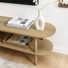 Modway Torus Oval Wood TV Stand