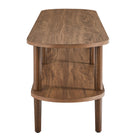 Modway Torus Oval Wood TV Stand