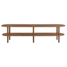 Modway Torus Oval Wood TV Stand