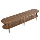 Modway Torus Oval Wood TV Stand