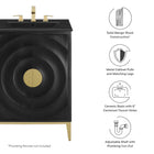 Modway Beau 24" Wood Bathroom Vanity with Basin