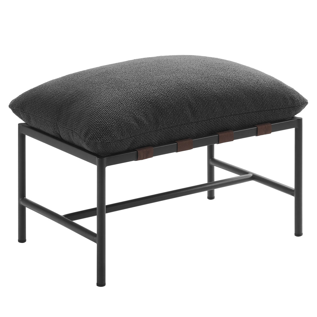Modway Raya Outdoor Patio Boucle Ottoman  