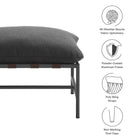 Modway Raya Outdoor Patio Boucle Ottoman
