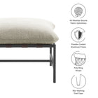 Modway Raya Outdoor Patio Boucle Ottoman